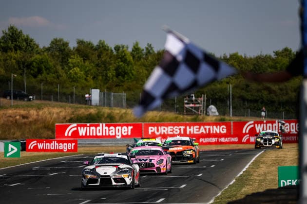 ADAC GT4 Germany, 5. + 6. Rennen Oschersleben 2026 87 Toyota GR Supra GT4 EVO2, CRT Lucas Cartelle, Hudson Schwartz - picture by Gruppe C Photography Oschersleben Oschersleben Sachsen-Anhalt Germany Copyright: xGruppexCxPhotographyx