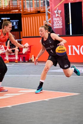Basketball Gruppenphase Damen - DIE FINALS 2026 3x3 Basketball Gruppenphase Damen am 25.07.2026, Hannover Neues Rathaus Niedersachsen Deutschland *** Women s 3x3 Basketball Group Stage at DIE FINALS 2026: Women s 3x3 Basketball Group Stage on July 25, 2026, at the New City Hall in Hanover, Lower Saxony, Germany