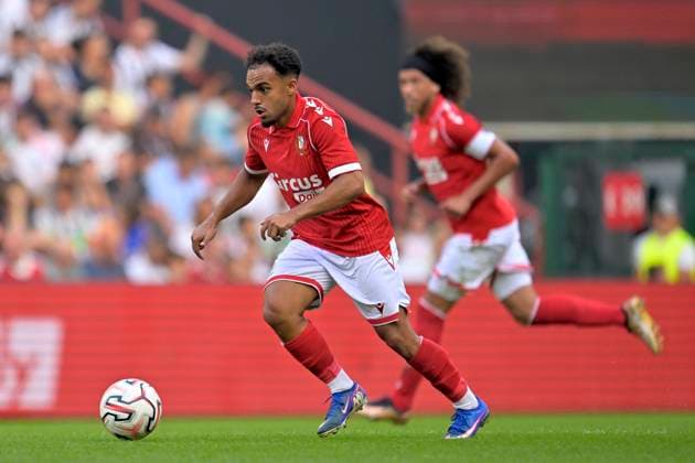 Standard de Liege v Juventus - Jupiler Pro League Friendly LIEGE, BELGIUM - JULY 25 : Lawrence Henry defender of Standard de Liege during the Jupiler Pro League friendly match between Standard de Liege and Juventus on July 25, 2026 in Liege, Belgium, 25 07 2026 Liege Belgium  Copyright: xSesx