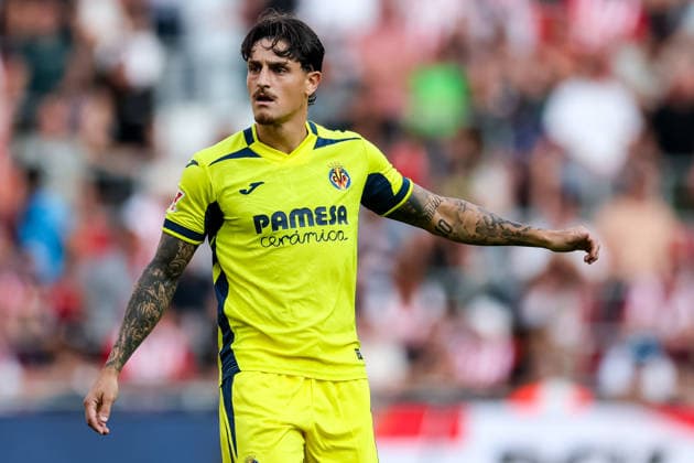 EINDHOVEN, NETHERLANDS - JULY 25: Lautaro Spatz of Villarreal CF gestures during the pre-season friendly match between PSV and Villarreal CF at Philips Stadion on July 25, 2026 in Eindhoven, Netherlands.  Copyright: xRenexNijhuis MBxMediax