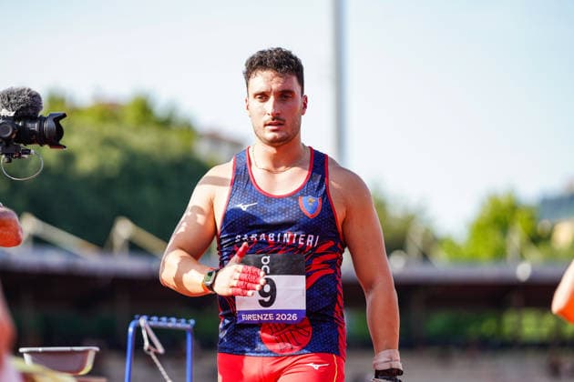OLIVIERI Giorgio during the 2026 Italian Absolute Championships at the Stadium Luigi Ridolfi , Florence, Italy - July 25, 2026. - Athletics  Copyright: xx