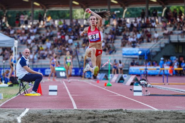 ZOCCHEDDU Sara during the 2026 Italian Absolute Championships at the Stadium Luigi Ridolfi , Florence, Italy - July 25, 2026. - Athletics  Copyright: xx