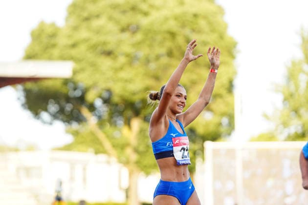 SARACENI Erika during the 2026 Italian Absolute Championships at the Stadium Luigi Ridolfi , Florence, Italy - July 25, 2026. - Athletics  Copyright: xx