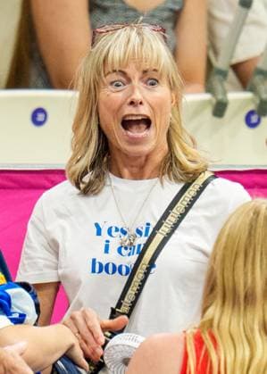 Kate McCann - mother of Madeleine McCann who disappeared in 2007, arrives at the pool to watch their son Sean McCann - swimming for Scotland in the Men s 400m individual Freestyle Final with husband Gerry & Sean s twin Amelie McCann (not in frame). Glasgow 2026 Commonwealth Games, Day Three, Glasgow, Scotland, UK - 25 Jul 2026Glasgow Scotland United Kingdom  Copyright: xStuartxWallace Shutterstockx 17002359al