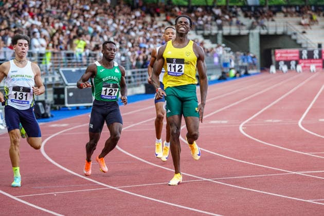 ALI Chituru Armah during the 2026 Italian Absolute Championships at the Stadium Luigi Ridolfi , Florence, Italy - July 25, 2026. - Athletics  Copyright: xx