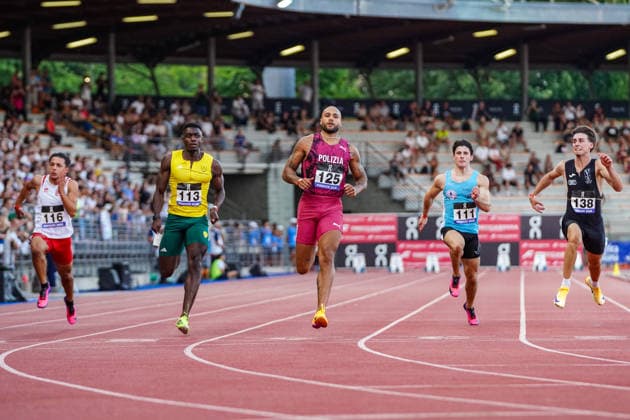 JACOBS Lamont Marcell during the 2026 Italian Absolute Championships at the Stadium Luigi Ridolfi , Florence, Italy - July 25, 2026. - Athletics  Copyright: xx