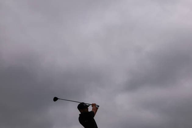 Chandler Blanchet of the United States hits his tee shot on the seventh tee during the third round of the 2026 3M Open at TPC Twin Cities on July 25, 2026 in Blaine, Minnesota. CSM Golf 2026: PGA, Golf Herren 3M Open: Round 3  - ZUMAc04_ 20260725_zma_c04_011 Copyright: xStevenxGarciax