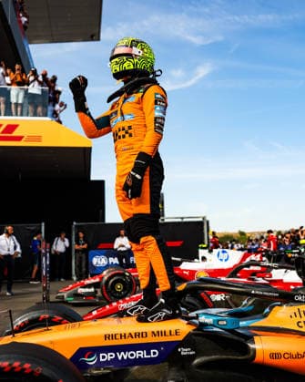 F1 - HUNGARIAN GRAND PRIX 2026 NORRIS Lando (gbr), McLaren F1 Team MCL40, portrait during the Formula 1 Hungarian Grand Prix 2026, 11th round of the 2026 Formula One World Championship, WM, Weltmeisterschaft from July 24 to 26, 2026 on the Hungaroring, in Mogyorod near Budapest, Hungary - MogyorodHungary  Copyright: xFLORENTxGOODENx