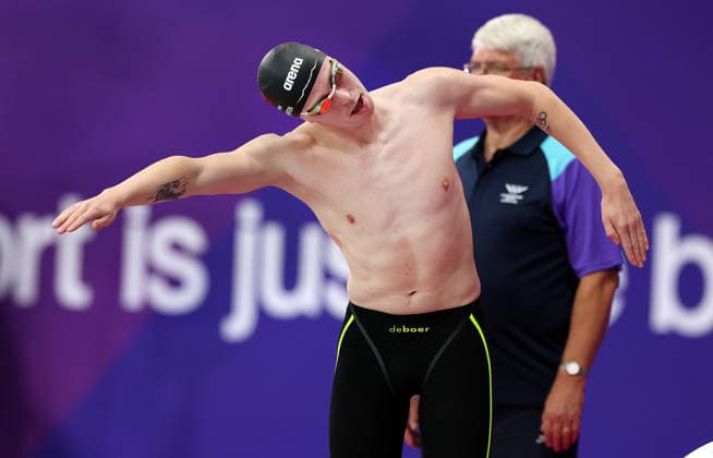 2026 Commonwealth Games, Tollcross International Swimming Centre, Glasgow 25 7 2026 400m Freestyle Final Daniel Wiffen of Team Northern Ireland Daniel Wiffen 25 7 2026  Copyright: xx NIR Wiffen Final 9
