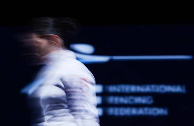 CHINA, HONG KONG - JULY 25, 2026: South Korea s Song Se-ra competes in the ladies individual epee event at the 2026 Kerry Fencing World Championships 2026 Fencing World Championships In Hong Kong  - ZUMAt113 20260725_zaa_t113_462 Copyright: xMikhailxSinitsynx