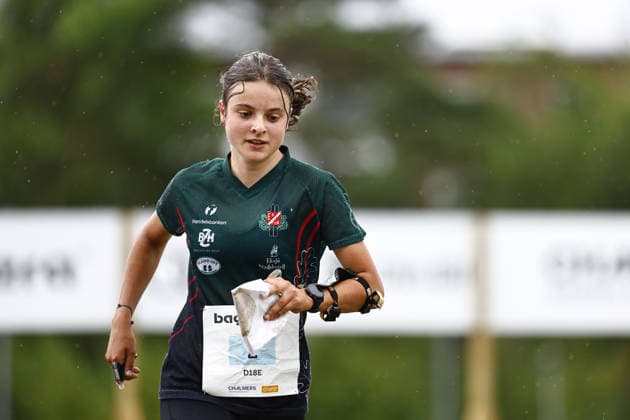 260725 Mira Werder Eksjö SOK trea i klassen D18 elit under den sista etappen av O-Ringen den 25 juli 2026 i Göteborg. *** July 25, 2026: Mira Werder of Eksjö SOK placed third in the D18 Elite class during the final stage of O Ringen on July 25, 2026, in Gothenburg  Copyright: PETERxHOLGERSSON BB260725PH069
