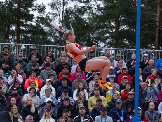 July 25, 2026, Jyvaskyla, Central Finland, Finland: JYVASKYLA, FINLAND - JULY 25, 2026: Saga Andersson compete competes in the women s pole vault final during the Kalevan Kisat 2026 at Harjun Stadium in Jyvaskyla, Finland. Jyvaskyla Finland - ZUMAt172 0862652386st Copyright: xJosexTabaresx