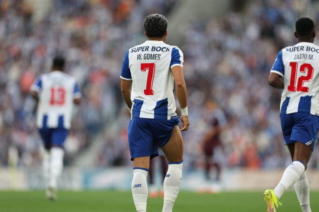 July 25, 2026, Porto, Porto, Portugal: PORTO, PORTUGAL - JULY 25: William Gomes of FC Porto celebrating goal during the match between FC Porto and Aston Villa -for the Friendly Match at Estadio do Dragao on July 25, 2026 in Porto, Portugal. Friendly Match FC Porto X Aston Villa  - ZUMAe141 20260725_zsp_e141_079 Copyright: xLuisxEirasx