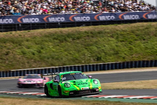 GER, DTM, 9. & 10. Lauf, Motorsport Arena Oschersleben 25.07.2026, Motorsport Arena, Oschersleben, GER, DTM, 9. & 10. Lauf, Motorsport Arena Oschersleben Ricardo Feller, Manthey Porsche 911 GT3 R Evo Â Foto: Alexander Trienitz Oschersleben Motorsport Arena Sachsen-Anhalt Deutschland *** GER, DTM, Round 9 of 10, Motorsport Arena Oschersleben, July 25, 2026, Motorsport Arena, Oschersleben, GER, DTM, Round 9 of 10, Motorsport Arena Oschersleben Ricardo Feller, Manthey Porsche 911 GT3 R Evo Photo by Alexander Trienitz Oschersleben Motorsport Arena Saxony-Anhalt Germany