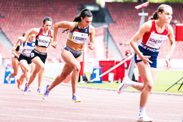 Swiss Athletics Championships, 25.07.2026 ZURICH, SWITZERLAND - JULY 25: Valentina Rosamilia (BTV Aarau Athletics) starts in the womens 800 m at the Swiss Athletics Championships on July 25, 2026 in Zurich, Switzerland. *** Swiss Athletics Championships, July 25, 2026, Zurich, Switzerland. Valentina Rosamilia of BTV Aarau Athletics will compete in the women’s 800-meter race at the Swiss Athletics Championships on July 25, 2026, in Zurich, Switzerland. Copyright: xBEAUTIFULxSPORTS UlfxSchillerx