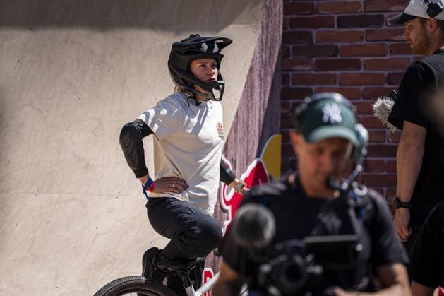 GRONINGEN , 25-07-2026 , Red Bull District Ride 2026 MTB , Roxane Knetemann Pim Scheers  x205203980x Copyright: