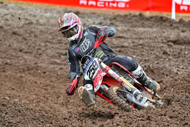 July 25, 2026: 450 rider Daniel BORTOLIN (259) on his Wildcat Race Team during Round 25 of the Monster Energy SMX World Championship, WM, Weltmeisterschaft series Pro Motocross qualifying at Washougal, WA. CSM Washougal United States - ZUMAc04_ 20260725_zma_c04_040 Copyright: xStevexFaberx