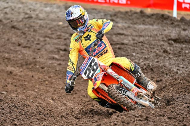 July 25, 2026: 450 racer Jorge Prado (26) on his Red Bull KTM Factory Racing during Round 25 of the Monster Energy SMX World Championship, WM, Weltmeisterschaft series Pro Motocross qualifying at Washougal, WA. CSM Washougal United States - ZUMAc04_ 20260725_zma_c04_042 Copyright: xStevexFaberx