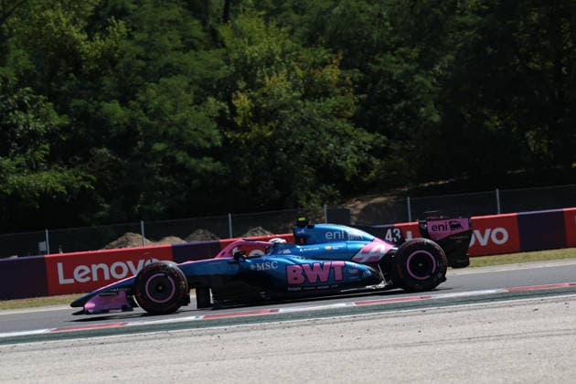 25.07.2026, Hungaroring, Budapest, FORMULA 1 AWS HUNGARIAN GRAND PRIX 2026 , im Bild Franco Colapinto (ARG), BWT Alpine F1 Team (Photo by Milan Klemenc Hasan Bratic DeFodi Images) - *** July 25, 2026, Hungaroring, Budapest, 2026 FORMULA 1 AWS HUNGARIAN GRAND PRIX, pictured: Franco Colapinto (ARG), BWT Alpine F1 Team. Photo by Milan Klemenc, Hasan Bratic, DeFodi Images
