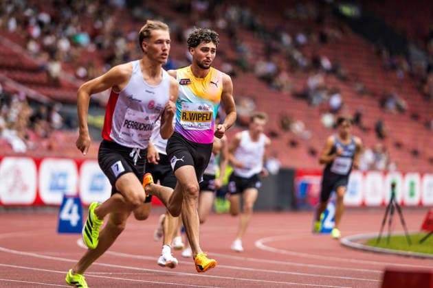 Swiss Athletics Championships, 25.07.2026 ZURICH, SWITZERLAND - JULY 25: Ramon Wipfli (STB Leichtathletik) competes in the first round of the 800 m at the Swiss Athletics Championships on July 25, 2026 in Zurich, Switzerland. *** Swiss Athletics Championships, July 25, 2026, ZURICH, SWITZERLAND JULY 25 Ramon Wipfli of STB Leichtathletik competes in the first round of the 800 m at the Swiss Athletics Championships on July 25, 2026, in Zurich, Switzerland Copyright: xBEAUTIFULxSPORTS UlfxSchillerx
