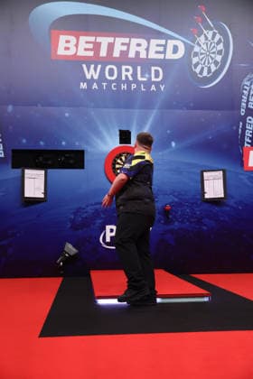 World Matchplay Darts 2026 Luke Littler during the World Matchplay darts at Winter Gardens, Blackpool, UK on 25 July 2026. Blackpool Winter Gardens UK Editorial use only , Copyright: xChrisxSargeantx PSI-24531-0058