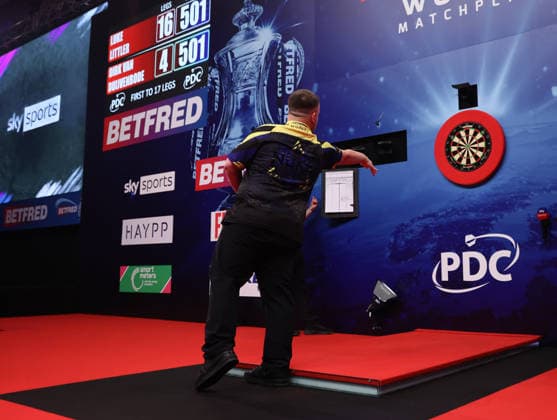 World Matchplay Darts 2026 Luke Littler during the World Matchplay darts at Winter Gardens, Blackpool, UK on 25 July 2026. Blackpool Winter Gardens UK Editorial use only , Copyright: xChrisxSargeantx PSI-24531-0053