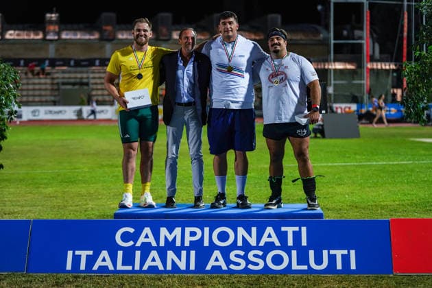 FABBRI Leonardo during the 2026 Italian Absolute Championships at the Stadium Luigi Ridolfi , Florence, Italy - July 25, 2026. - Athletics  Copyright: xSaraxEsposito LaPressex