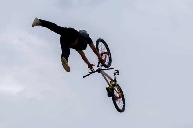 2026-07-25 - Red Bull District Ride 2026 GRONINGEN, NETHERLANDS - JULY 25: Pim Scheers (NED) during the Red Bull District Ride 2026 at the Grote Markt on July 25, 2026 in Groningen, Netherlands Groningen Grote Markt Netherlands Content not available for redistribution in The Netherlands directly or indirectly through any third parties. Copyright: xEdwinxBlaauwbroekx