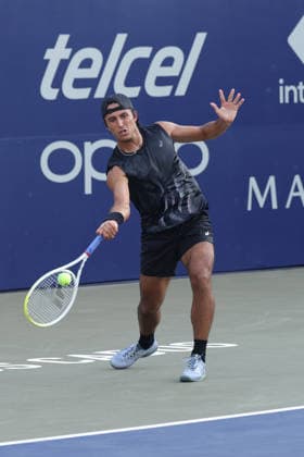 LOS CABOS TENNIS OPEN 2026 LOS CABOS TENNIS OPEN 2026 ALAN MAGADAN VS GARRETT JOHNS 25072026 LOS CABOS, MEXICO. Action photo of Alan Magadan of Mexico, during qualy game of the Los Cabos Tennis Open 2026 held at the Cabo Sports Complex in Baja California, Mexico. Foto de accion de Alan Magadan of Mexico, durante juego clasificatorio del Los Cabos Tennis Open 2026 celebrado en el Cabo Sports Complex de Baja California, Mexico. PHOTO BY IMAGENSHOP AGENCIA FOTOGRAFICA LOS CABOS BAJA CALIFORNIA MEXICO *** LOS CABOS TENNIS OPEN 2026 LOS CABOS TENNIS OPEN 2026 ALAN MAGADAN VS GARRETT JOHNS 07 25 2026 LOS CABOS, MEXICO Action photo of Alan Magadan of Mexico during a qualifying match at the 2026 Los Cabos Tennis Open held at the Cabo Sports Complex in Baja California, Mexico Action photo of Alan Magadan of Mexico, during a qualifying match at the 2026 Los Cabos Tennis Open held at the Cabo Sports Complex in Baja California, Mexico PHOTO BY IMAGENSHOP PHOTO AGENCY LOS CABOS BAJA CALIFORNIA MEXICO Copyright: xIMAGENSHOPxAGENCIAxFOTOGRAFICAx