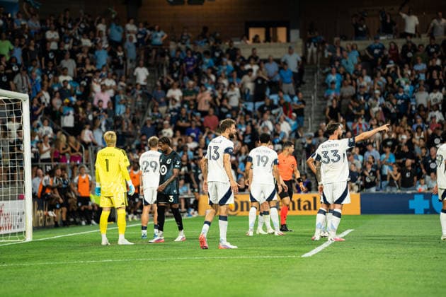 Minnesota United FC (USA) playing against Vancouver Whitecaps FC (USA) in the MLS, Fussball Herren, USA in Minneapolis at the Allianz Field on July 25th 2026, regular season 2026 Thomas Mueller (Vancouver Whitecaps FC, 13) bei einer Ecke des Minnesota United FC (USA) Minneapolis Allianz Field Minnesota United States of America *** Minnesota United FC (USA) playing against Vancouver Whitecaps FC (USA) in the MLS in Minneapolis at Allianz Field on July 25, 2026, during the 2026 regular season. Thomas Mueller of Vancouver Whitecaps FC, No. 13, during a corner kick by Minnesota United FC (USA) at Allianz Field in Minneapolis, Minnesota, United States of America