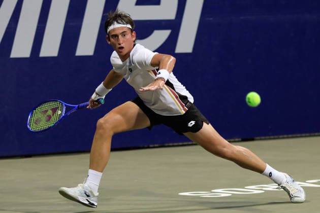 LOS CABOS TENNIS OPEN 2026 LOS CABOS TENNIS OPEN 2026 MIGUEL TOBON VS BERNARD TOMIC 25072026 LOS CABOS, MEXICO. Action photo of Miguel Tobon of Colombia, during qualy game of the Los Cabos Tennis Open 2026 held at the Cabo Sports Complex in Baja California, Mexico. Foto de accion de Miguel Tobon de Colombia, durante juego clasificatorio del Los Cabos Tennis Open 2026 celebrado en el Cabo Sports Complex de Baja California, Mexico. PHOTO BY IMAGENSHOP AGENCIA FOTOGRAFICA LOS CABOS BAJA CALIFORNIA MEXICO *** LOS CABOS TENNIS OPEN 2026 LOS CABOS TENNIS OPEN 2026 MIGUEL TOBON VS BERNARD TOMIC 07 25 2026 LOS CABOS, MEXICO Action photo of Miguel Tobon of Colombia during a qualifying match at the 2026 Los Cabos Tennis Open held at the Cabo Sports Complex in Baja California, Mexico Action photo of Miguel Tobon of Colombia, during a qualifying match at the 2026 Los Cabos Tennis Open held at the Cabo Sports Complex in Baja California, Mexico. PHOTO BY IMAGENSHOP PHOTO AGENCY LOS CABOS BAJA CALIFORNIA MEXICO Copyright: xIMAGENSHOPxAGENCIAxFOTOGRAFICAx