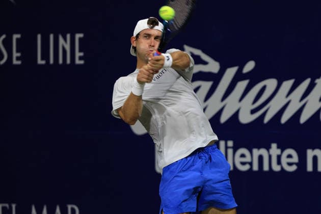 LOS CABOS TENNIS OPEN 2026 LOS CABOS TENNIS OPEN 2026 TRISTAN BOYER VS LORENZO CLAVERIE 25072026 LOS CABOS, MEXICO. Action photo of Tristan Boyer of the United States, during qualy game of the Los Cabos Tennis Open 2026 held at the Cabo Sports Complex in Baja California, Mexico. Foto de accion de Tristan Boyer de Estados Unidos, durante juego clasificatorio del Los Cabos Tennis Open 2026 celebrado en el Cabo Sports Complex de Baja California, Mexico. PHOTO BY IMAGENSHOP AGENCIA FOTOGRAFICA LOS CABOS BAJA CALIFORNIA MEXICO *** LOS CABOS TENNIS OPEN 2026 LOS CABOS TENNIS OPEN 2026 TRISTAN BOYER VS LORENZO CLAVERIE 07 25 2026 LOS CABOS, MEXICO Action photo of Tristan Boyer of the United States during a qualifying match at the 2026 Los Cabos Tennis Open held at the Cabo Sports Complex in Baja California, Mexico Action photo of Tristan Boyer of the United States, during a qualifying match at the 2026 Los Cabos Tennis Open held at the Cabo Sports Complex in Baja California, Mexico PHOTO BY IMAGENSHOP PHOTO AGENCY LOS CABOS BAJA CALIFORNIA MEXICO Copyright: xIMAGENSHOPxAGENCIAxFOTOGRAFICAx