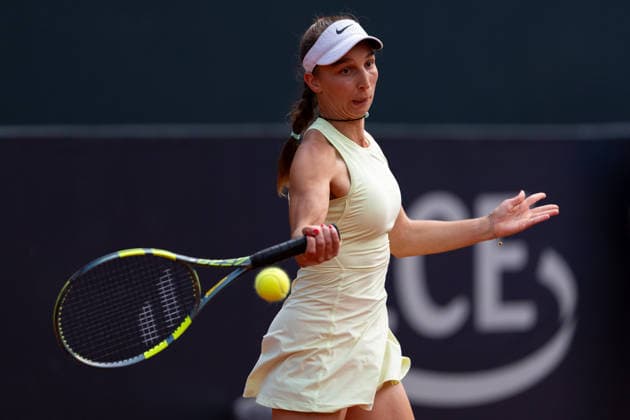 Tamara Korpatsch (DEU) im Bild am Ball, Aktion, GER, Mayar Sherif vs Tamara Korpatsch, Tennis, MSC Hamburg Ladies Open WTA, Tennis Damen 250, Halbfinale, 25.07.2026 GER, Mayar Sherif vs Tamara Korpatsch, Tennis, MSC Hamburg Ladies Open WTA 250, Halbfinale, 25.07.2026 Hamburg *** Tamara Korpatsch (GER) in action on the court, Mayar Sherif vs. Tamara Korpatsch, Tennis, MSC Hamburg Ladies Open WTA 250, Semifinals, July 25, 2026, GER, Mayar Sherif vs. Tamara Korpatsch, tennis, MSC Hamburg Ladies Open WTA 250, semifinals, July 25, 2026, Hamburg Copyright: xEibner-Pressefoto MaxxVincenx EP_MVN