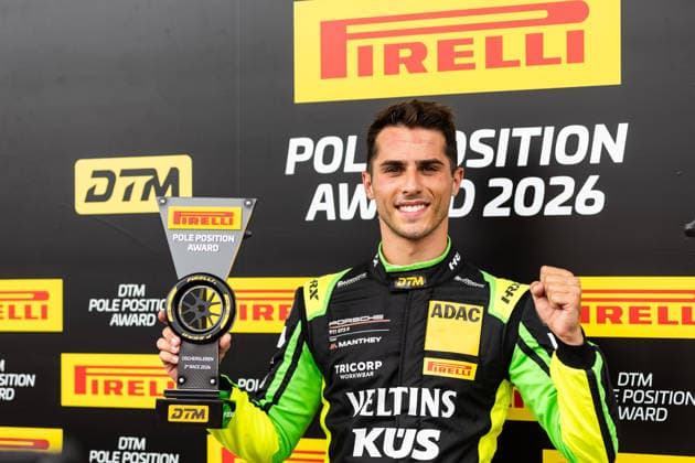 Motorsport, DTM, Oschersleben, Pole position for Thomas Preining