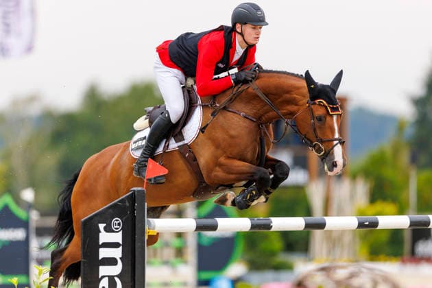 HAGEN a.T.W. - FEI Jumping European Championship, EM, Europameisterschaft Children, Juniors and Young Rider 2026, HAGEN a.T.W. - FEI Jumping European Championship Children, Juniors and Young Rider 2026 PASCHERTZ Max (GER), Foodfox Cathilde H YR-I - CH-EU-Y-S - YOUNG RIDERS - Individuals Final Individuals over two rounds - FIRST ROUND Hagen a.T.W., Reitanlage Haunhorst 26. July 2026 - *** HAGEN a T W FEI Jumping European Championship for Children, Juniors, and Young Riders 2026, HAGEN a T W FEI Jumping European Championship for Children, Juniors, and Young Riders 2026 PASCHERTZ Max GER, Foodfox Cathilde H YR I CH EU Y S YOUNG RIDERS Individuals Final Individuals over two rounds FIRST ROUND Hagen a T W, Haunhorst Equestrian Center, July 26, 2026