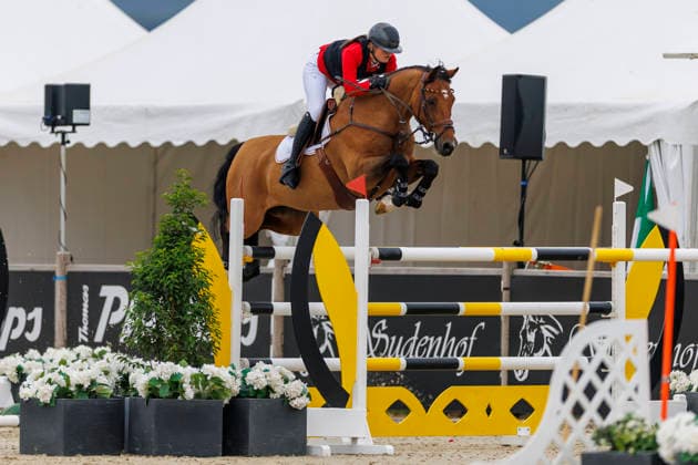 HAGEN a.T.W. - FEI Jumping European Championship, EM, Europameisterschaft Children, Juniors and Young Rider 2026, HAGEN a.T.W. - FEI Jumping European Championship Children, Juniors and Young Rider 2026 TIETJE Romy Rosalie (GER), Cascadino YR-I - CH-EU-Y-S - YOUNG RIDERS - Individuals Final Individuals over two rounds - FIRST ROUND Hagen a.T.W., Reitanlage Haunhorst 26. July 2026 - *** HAGEN a T W FEI Jumping European Championship for Children, Juniors, and Young Riders 2026, HAGEN a T W FEI Jumping European Championship for Children, Juniors, and Young Riders 2026 TIETJE Romy Rosalie GER, Cascadino YR I CH EU Y S YOUNG RIDERS Individuals Final (two rounds) FIRST ROUND Hagen a T W, Haunhorst Equestrian Center, July 26, 2026