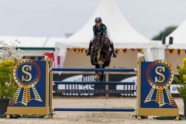 HAGEN a.T.W. - FEI Jumping European Championship, EM, Europameisterschaft Children, Juniors and Young Rider 2026, HAGEN a.T.W. - FEI Jumping European Championship Children, Juniors and Young Rider 2026 KYLE Tabitha (IRL), Desterly YR-I - CH-EU-Y-S - YOUNG RIDERS - Individuals Final Individuals over two rounds - FIRST ROUND Hagen a.T.W., Reitanlage Haunhorst 26. July 2026 - *** HAGEN a T W FEI Jumping European Championship for Children, Juniors, and Young Riders 2026, HAGEN a T W FEI Jumping European Championship for Children, Juniors, and Young Riders 2026 KYLE Tabitha IRL, Desterly YR I CH EU Y S YOUNG RIDERS Individuals Final (two rounds) FIRST ROUND Hagen a T W, Haunhorst Equestrian Center, July 26, 2026