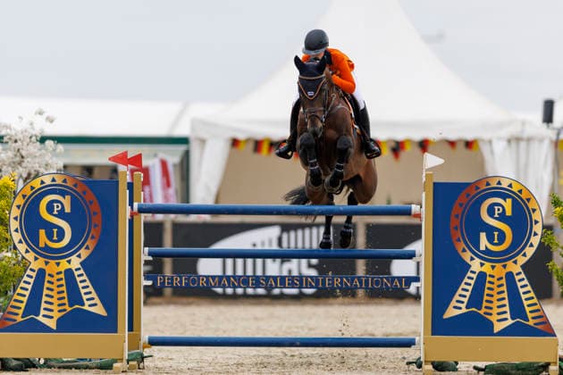 HAGEN a.T.W. - FEI Jumping European Championship, EM, Europameisterschaft Children, Juniors and Young Rider 2026, HAGEN a.T.W. - FEI Jumping European Championship Children, Juniors and Young Rider 2026 VROLIJK Liesje (NED), Detective Vive Z YR-I - CH-EU-Y-S - YOUNG RIDERS - Individuals Final Individuals over two rounds - FIRST ROUND Hagen a.T.W., Reitanlage Haunhorst 26. July 2026 - *** HAGEN a T W FEI Jumping European Championship for Children, Juniors, and Young Riders 2026, HAGEN a T W FEI Jumping European Championship for Children, Juniors, and Young Riders 2026 VROLIJK Liesje NED, Detective Vive Z YR I CH EU Y S YOUNG RIDERS Individuals Final Individuals over two rounds FIRST ROUND Hagen a T W, Haunhorst Equestrian Center, July 26, 2026