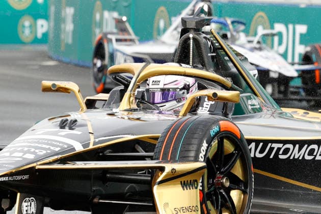 July 26, 2026, Tokyo, Japan: DS PENSKE driver Taylor Barnard (77) in action during the qualifying for the Formula E Tokyo E-Prix, round 15 of the 2025Ã¢â‚¬2026 ABB FIA Formula E World Championship, WM, Weltmeisterschaft on the temporary street circuit around the Tokyo Big Sight convention center in Tokyo. Tokyo Japan - ZUMAm191 20260726_aap_m191_016 Copyright: xRodrigoxReyesxMarinx