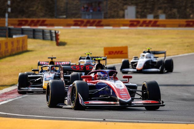AUTO - FORMULA 3 2026 - BUDAPEST 05 SLATER Freddie (gbr), Trident, Dallara F3 2025, action during the 7th round of the 2026 FIA Formula 3 Championship from July 24 to 26, 2026 on the Hungaroring, in Mogyorod near Budapest, Hungary - MogyorodHungary  Copyright: xXavixBonillax