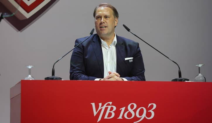 Stuttgart , VfB Stuttgart Mitgliederversammlung 2026 , Stefan Jung *** Stuttgart, VfB Stuttgart 2026 General Meeting, Stefan Jung