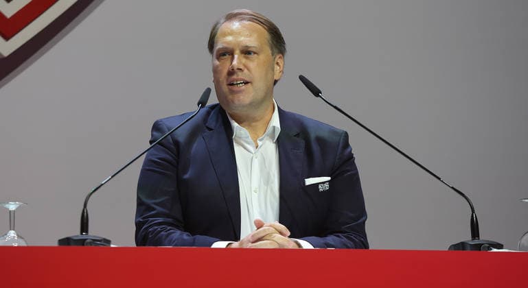 Stuttgart , VfB Stuttgart Mitgliederversammlung 2026 , Stefan Jung *** Stuttgart, VfB Stuttgart 2026 General Meeting, Stefan Jung