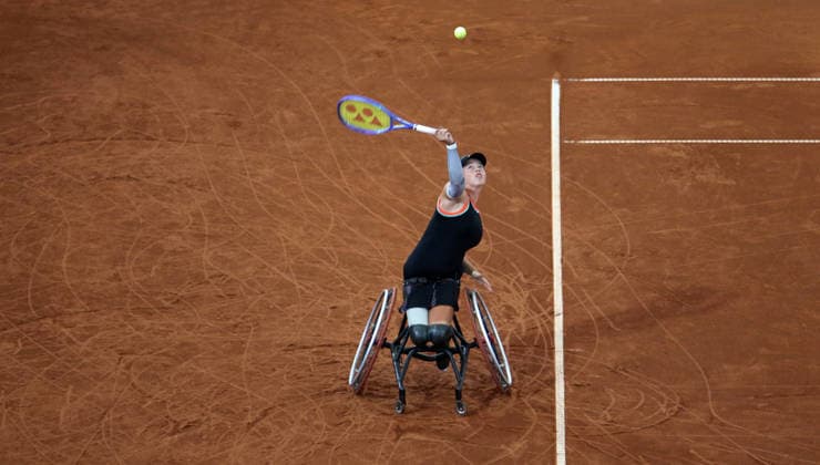 Hamburg Wheelchair Open am Hamburger Rothenbaum: Lizzy de Greff (Niederlande) siegt im Finale *** Hamburg Wheelchair Open at Hamburg s Rothenbaum: Lizzy de Greff of the Netherlands Wins the Final