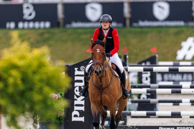 HAGEN a.T.W. - FEI Jumping European Championship, EM, Europameisterschaft Children, Juniors and Young Rider 2026, HAGEN a.T.W. - FEI Jumping European Championship Children, Juniors and Young Rider 2026 TIETJE Romy Rosalie (GER), Cascadino YR-I - CH-EU-Y-S - YOUNG RIDERS - Individuals Final Individuals over two rounds - SECOND ROUND Hagen a.T.W., Reitanlage Haunhorst 26. July 2026 - *** HAGEN a T W FEI Jumping European Championship for Children, Juniors, and Young Riders 2026, HAGEN a T W FEI Jumping European Championship for Children, Juniors, and Young Riders 2026 TIETJE Romy Rosalie GER, Cascadino YR I CH EU Y S YOUNG RIDERS Individual Final (two rounds) SECOND ROUND Hagen a T W, Haunhorst Equestrian Center, July 26, 2026