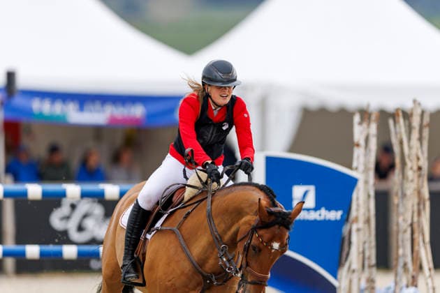 HAGEN a.T.W. - FEI Jumping European Championship, EM, Europameisterschaft Children, Juniors and Young Rider 2026, HAGEN a.T.W. - FEI Jumping European Championship Children, Juniors and Young Rider 2026 TIETJE Romy Rosalie (GER), Cascadino YR-I - CH-EU-Y-S - YOUNG RIDERS - Individuals Final Individuals over two rounds - SECOND ROUND Hagen a.T.W., Reitanlage Haunhorst 26. July 2026 - *** HAGEN a T W FEI Jumping European Championship for Children, Juniors, and Young Riders 2026, HAGEN a T W FEI Jumping European Championship for Children, Juniors, and Young Riders 2026 TIETJE Romy Rosalie GER, Cascadino YR I CH EU Y S YOUNG RIDERS Individuals Final (two rounds) SECOND ROUND Hagen a T W, Haunhorst Equestrian Center, July 26, 2026