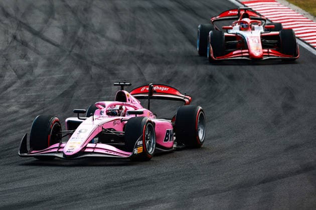 AUTO - FORMULA 2 2026 - BUDAPEST 09 MINI Gabriele (ita), MP Motorsport, Dallara F2 2024, action during the 9th round of the 2026 FIA Formula 2 Championship from July 24 to 26, 2026 on the Hungaroring, in Mogyorod near Budapest, Hungary - MogyorodHungary  Copyright: xEricxAlonsox