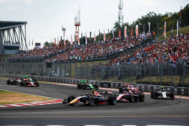 AUTO - FORMULA 2 2026 - BUDAPEST 06 TSOLOV Nikola (bul), Campos Racing, Dallara F2 2024, action during the 9th round of the 2026 FIA Formula 2 Championship from July 24 to 26, 2026 on the Hungaroring, in Mogyorod near Budapest, Hungary - MogyorodHungary  Copyright: xEricxAlonsox
