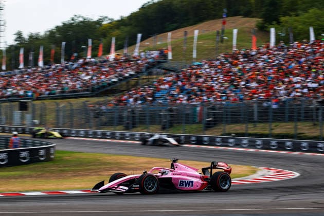 AUTO - FORMULA 2 2026 - BUDAPEST 09 MINI Gabriele (ita), MP Motorsport, Dallara F2 2024, action during the 9th round of the 2026 FIA Formula 2 Championship from July 24 to 26, 2026 on the Hungaroring, in Mogyorod near Budapest, Hungary - MogyorodHungary  Copyright: xEricxAlonsox