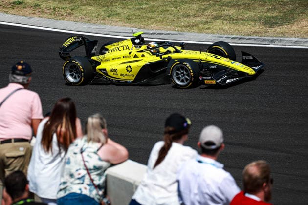 AUTO - FORMULA 2 2026 - BUDAPEST 02 DURKSEN Joshua (par), Invicta Racing, Dallara F2 2024, action during the 9th round of the 2026 FIA Formula 2 Championship from July 24 to 26, 2026 on the Hungaroring, in Mogyorod near Budapest, Hungary - MogyorodHungary  Copyright: xEricxAlonsox