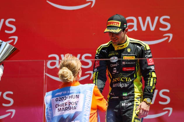 AUTO - FORMULA 2 2026 - BUDAPEST CAMARA Rafael (bra), Invicta Racing, Dallara F2 2024, portrait during the 9th round of the 2026 FIA Formula 2 Championship from July 24 to 26, 2026 on the Hungaroring, in Mogyorod near Budapest, Hungary - MogyorodHungary  Copyright: xFLORENTxGOODENx